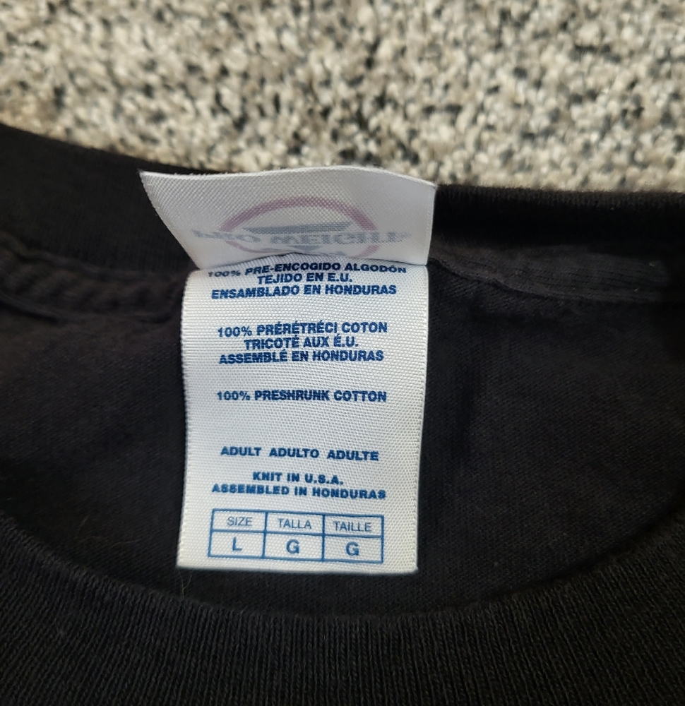 Delta Pro Weight Rio Black Shirt Size Large - Picture 8 of 9